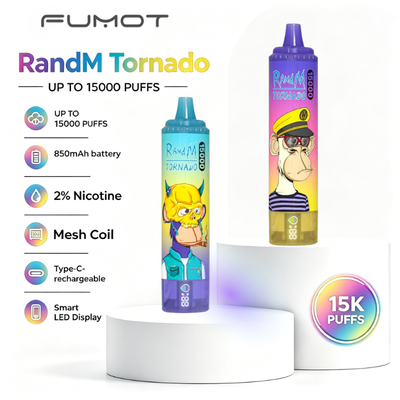 FUMOT RandM Tornado 15000 Puffs