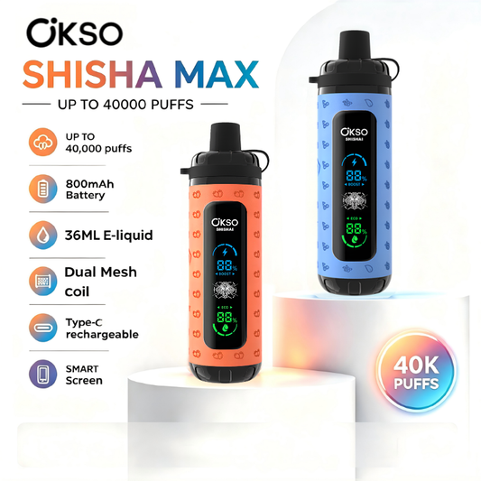 OKSO Shisha Max 40000 Puffs Vape Desechable España